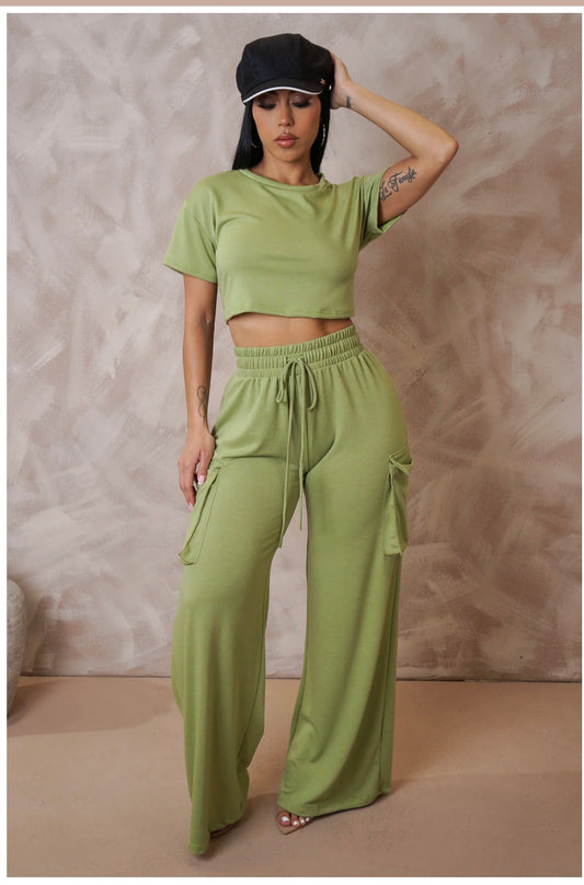 Sage Pants Set