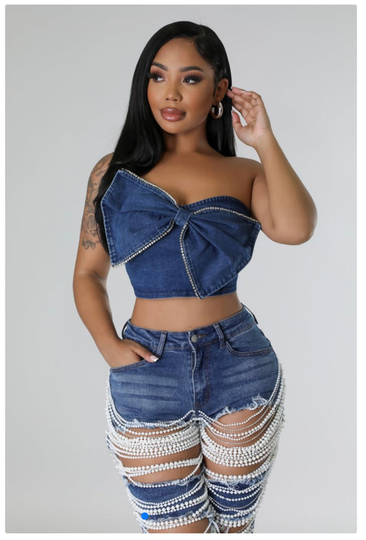 Diamond Bow Top