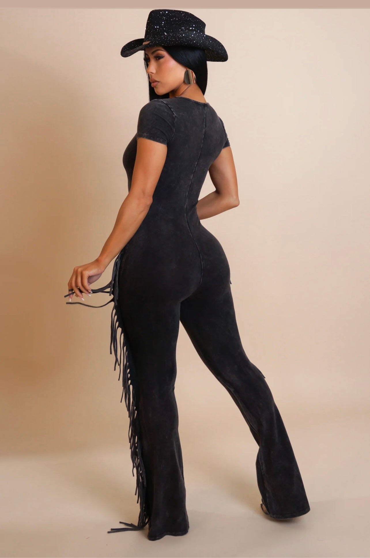 Cowgirl Fringe Jumpsuit