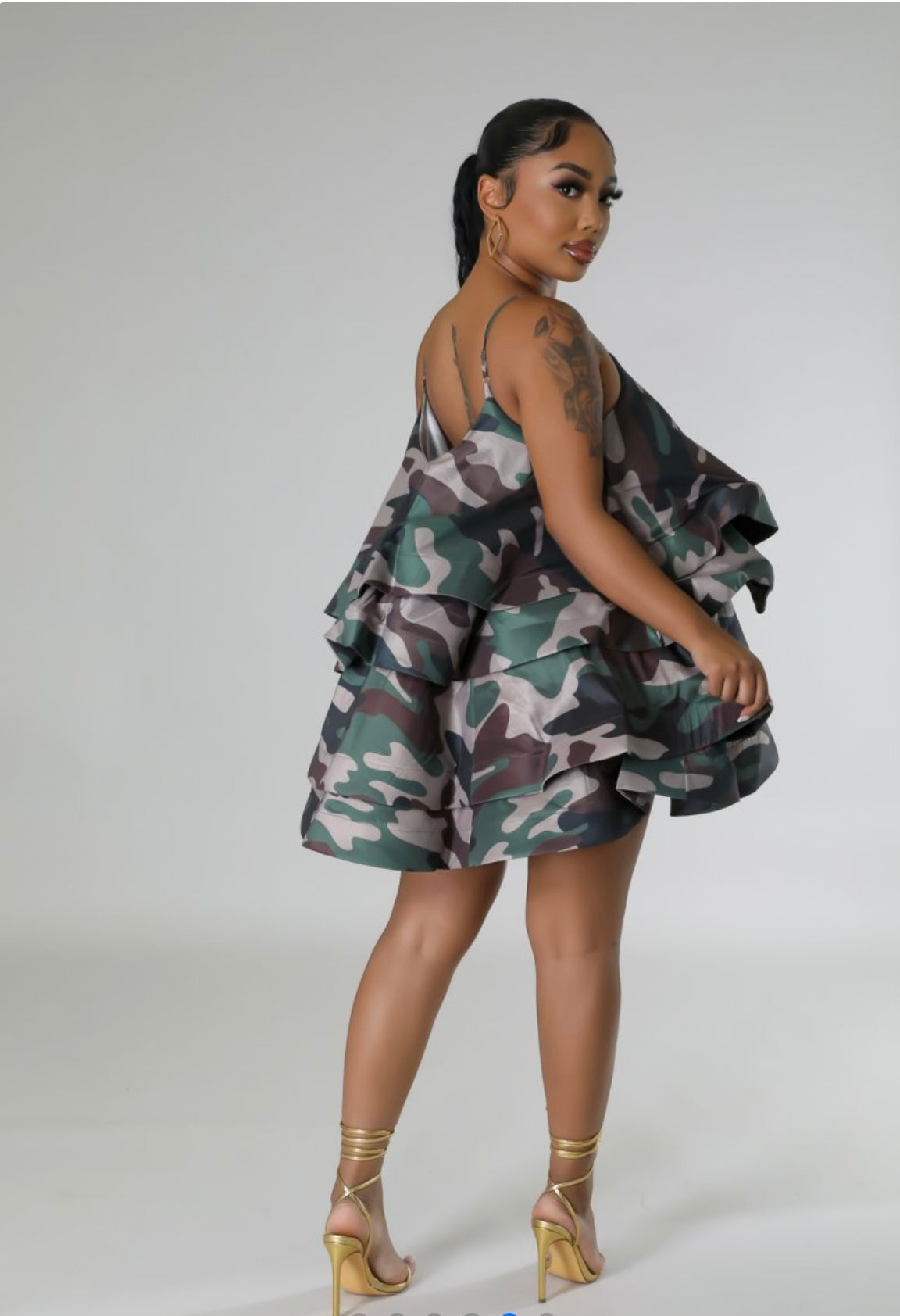 No Limit Camo Dress