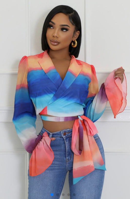 Wave Wrap Top