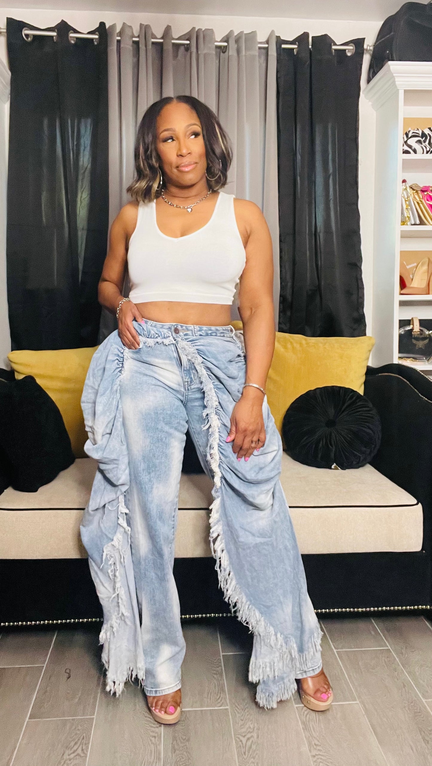 Denim Skirt Jeans