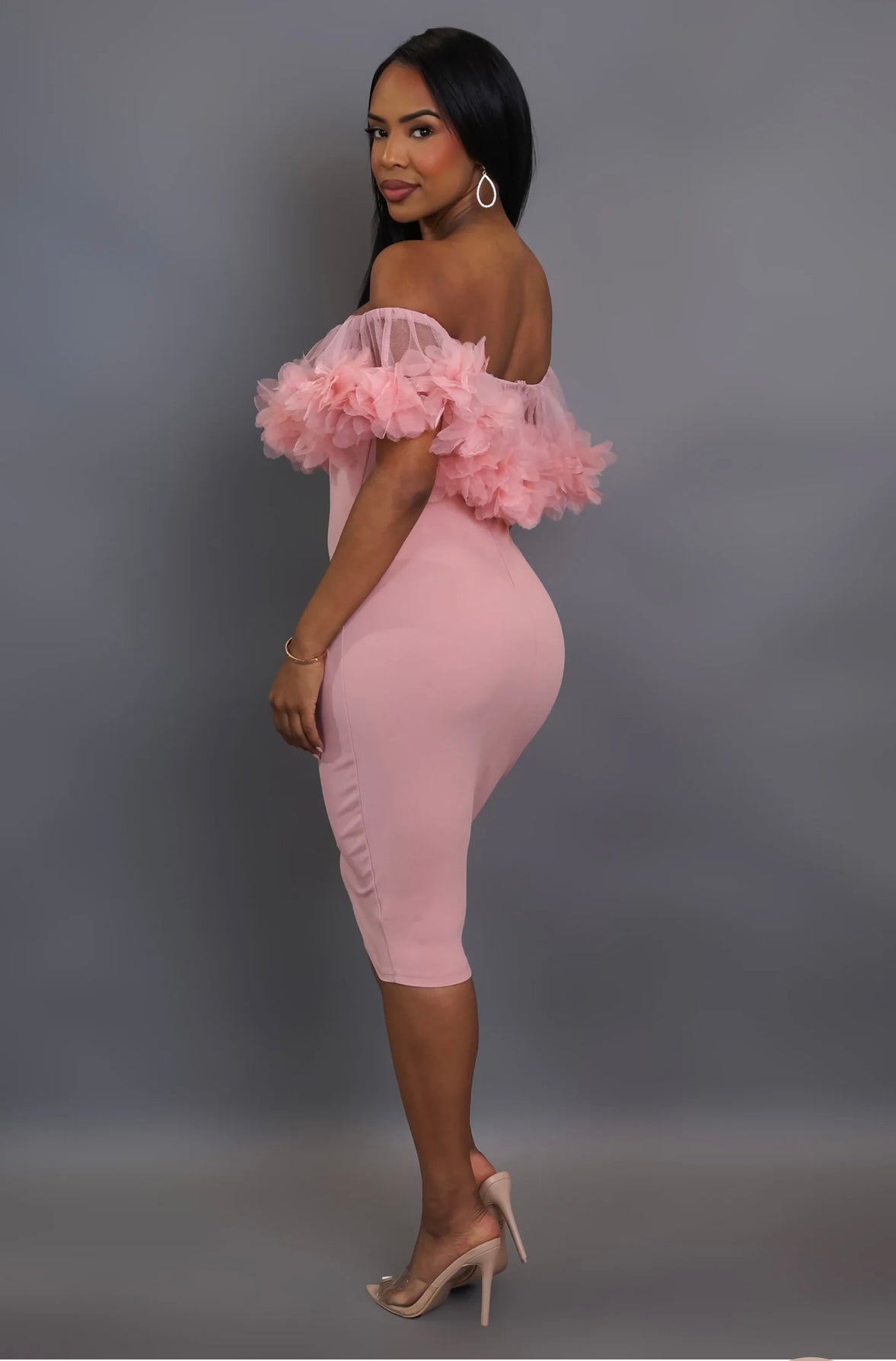 Timeless Midi Dress (Pink)