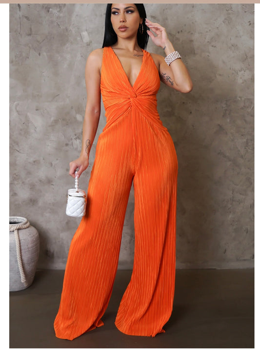 Orange Squeeze Jumpsuit