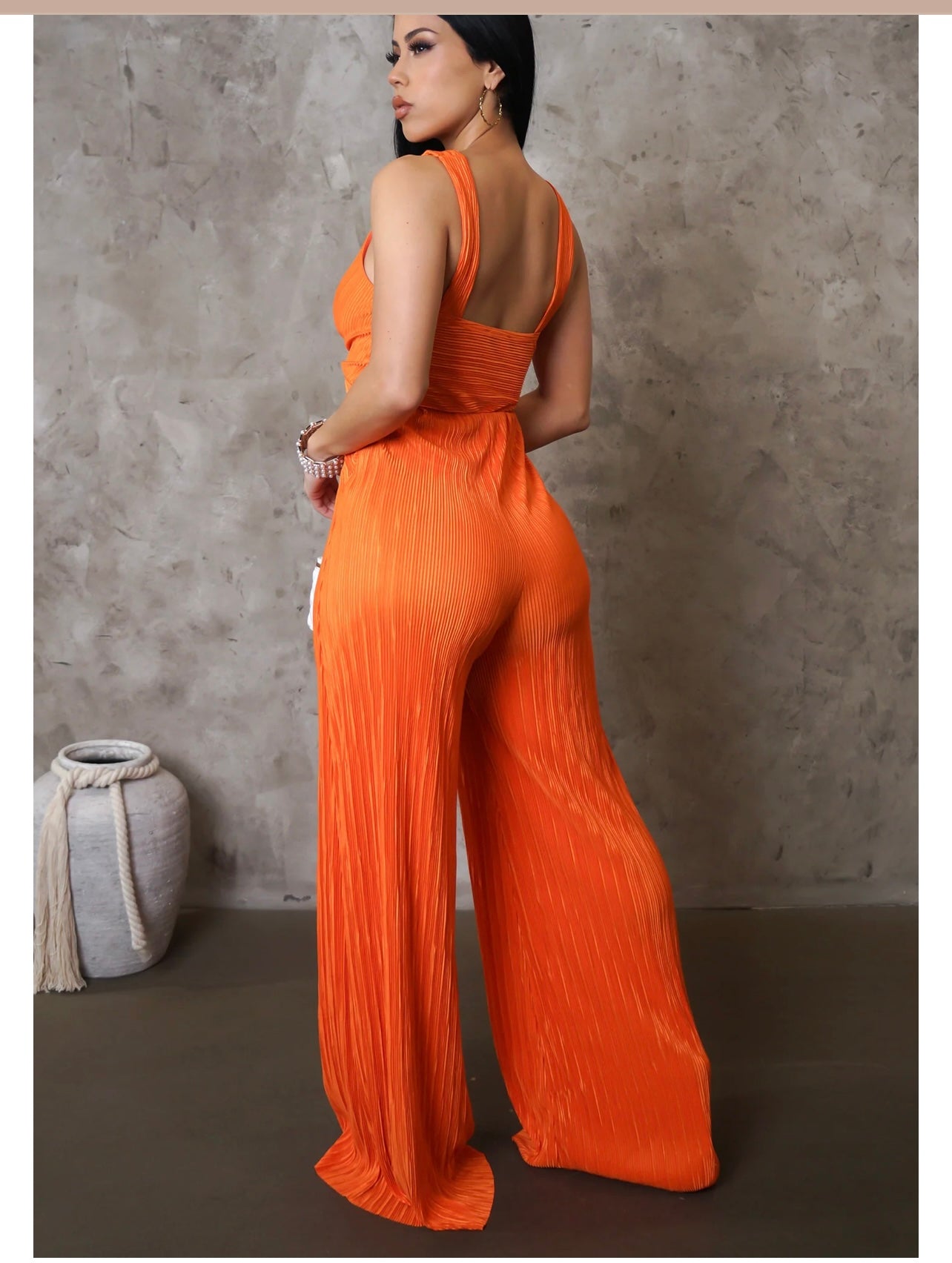 Orange Squeeze Jumpsuit