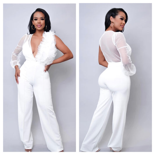 Robin White Jumpsuit