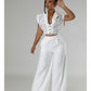 Crown Me White Pants Set