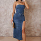 Denim Midi Dress
