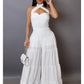 White Cut-Out Jumpsuit