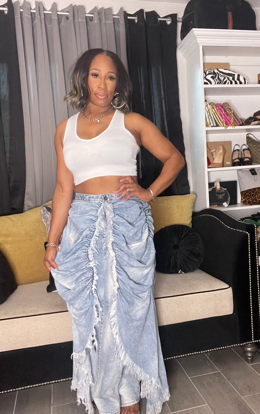 Denim Skirt Jeans
